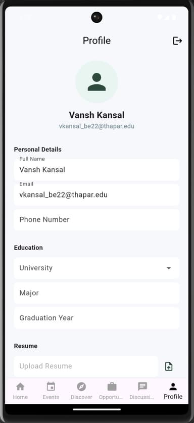 Profile Page
